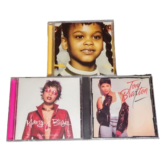 Mary J. Blige, Toni Braxton, Jill Scott Classic Soul and R&B CD Lot Pre-owned - Picture 1 of 3